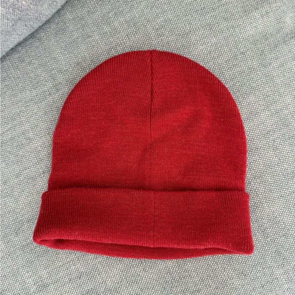 Uniqlo Kids Orange/Red Heat-tech Beanie